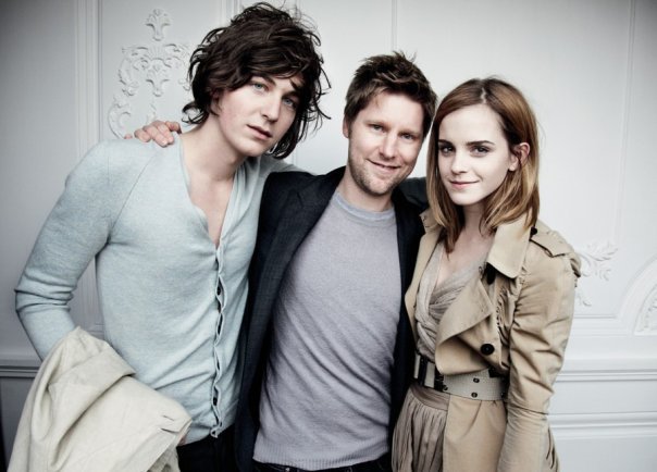 Emma Watson George Craid Christopher Bailey Behind the Scenes with 
