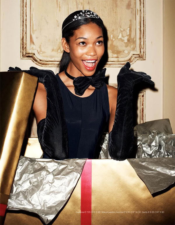 Terry Richardson photo seven of eight this week is of model Chanel Iman